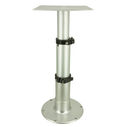 14" - 28" Anodized Air-Powered 3-Stage Table Pedestal image number 0