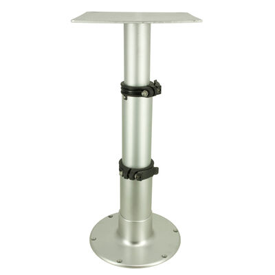 14" - 28" Anodized Air-Powered 3-Stage Table Pedestal