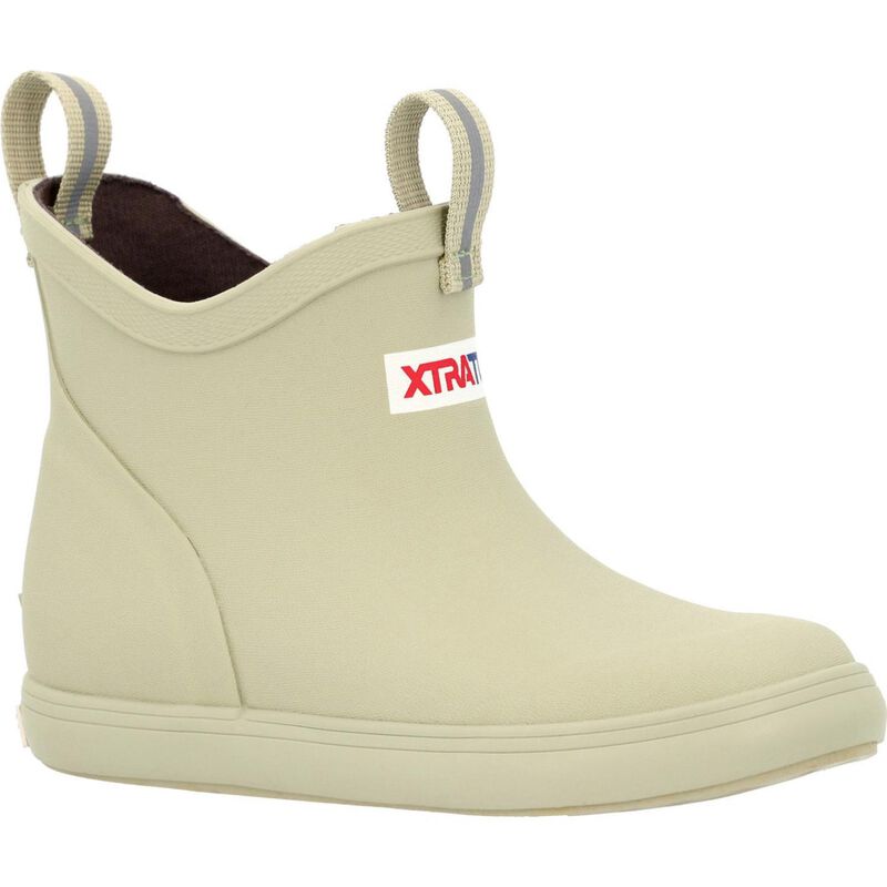 Xtratuf Kids' Ankle Deck Boots, in Stone, Size 4 | by West Marine