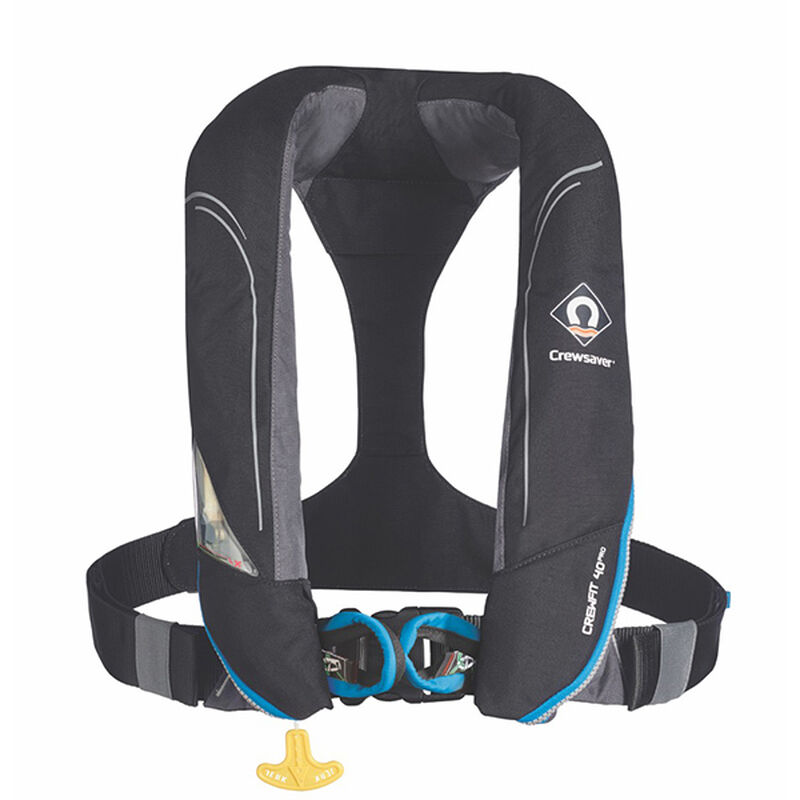 CREWSAVER Crewfit 40 Pro Automatic Inflatable Life Jacket with Harness