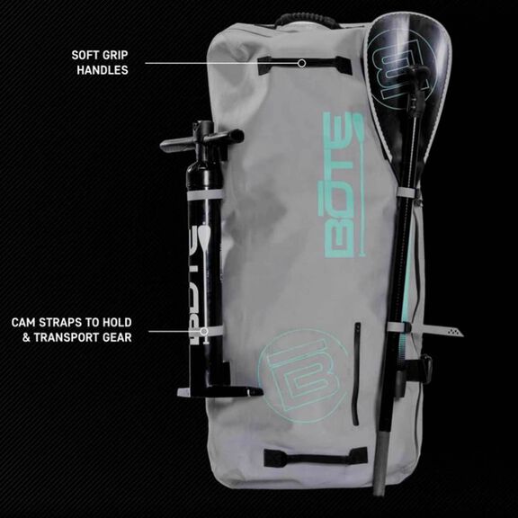 12' 4 Aero Rackham Bugslinger Inflatable Stand-Up Paddleboard Package image number 4