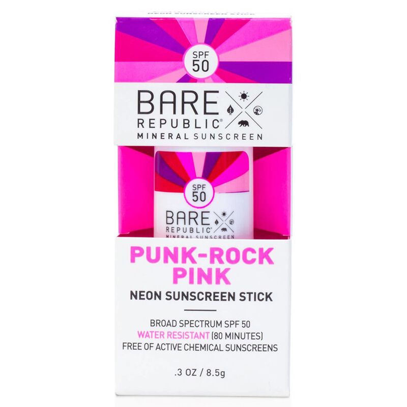 Mineral SPF 50 Neon Punk-Rock Pink Color Stick, .3oz. image number 0