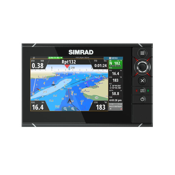 NSS7 Evo2 Chartplotter/Multifunction Display with StructureScan&reg;HD, CHIRP-enabled broadband sonar, Factory Refurbished. image number 1