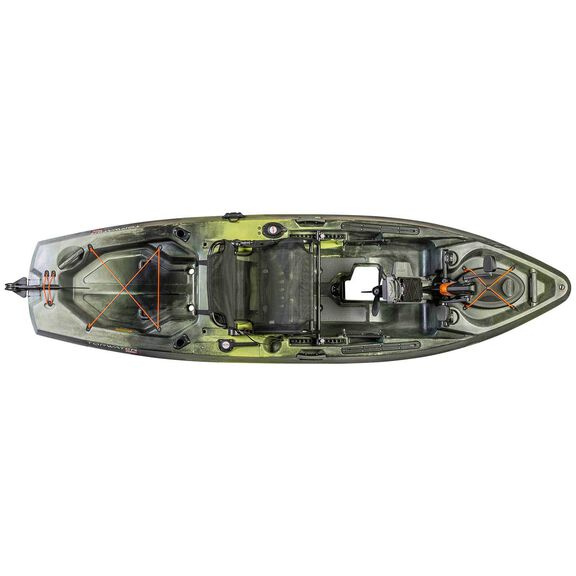 Topwater 106 PDL Sit-On-Top Pedal Driven Angler Kayak image number 3