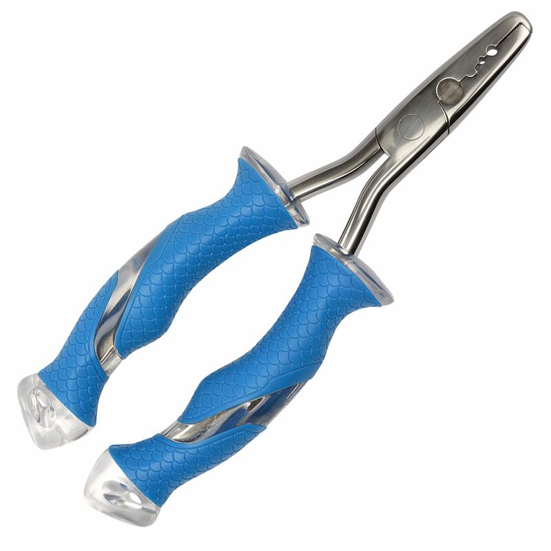Stainless steel fishing split ring pliers