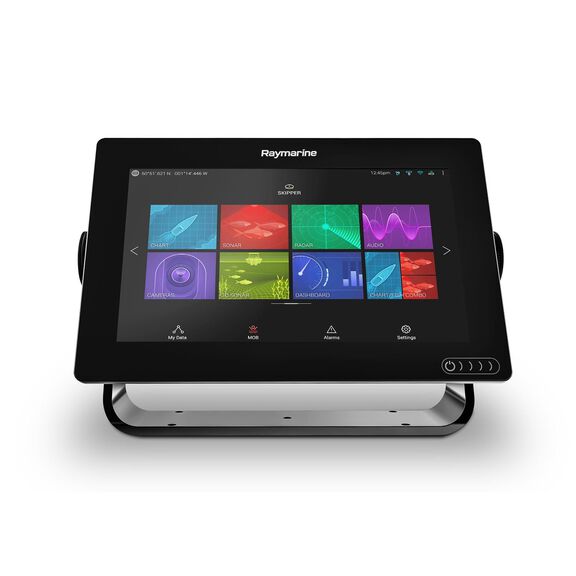 AXIOM 9 DV Multifunction Display with CPT-100DVS DownVision Transducer and Navionics+ Charts image number 0