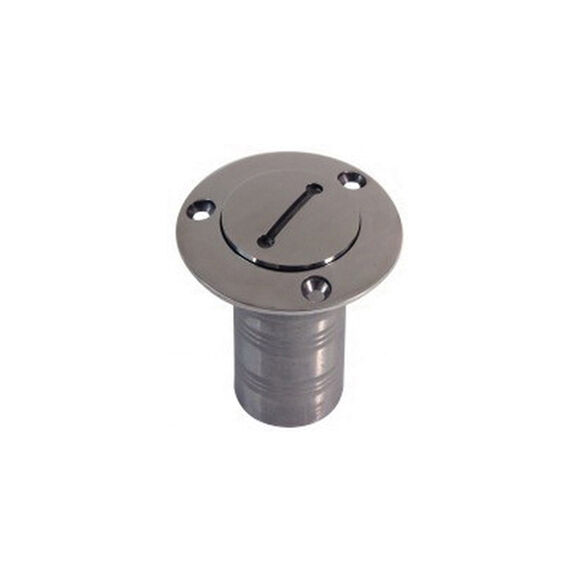 Stainless Steel Deck Fill with Key for Universal Hose, 1 1/2" image number 0
