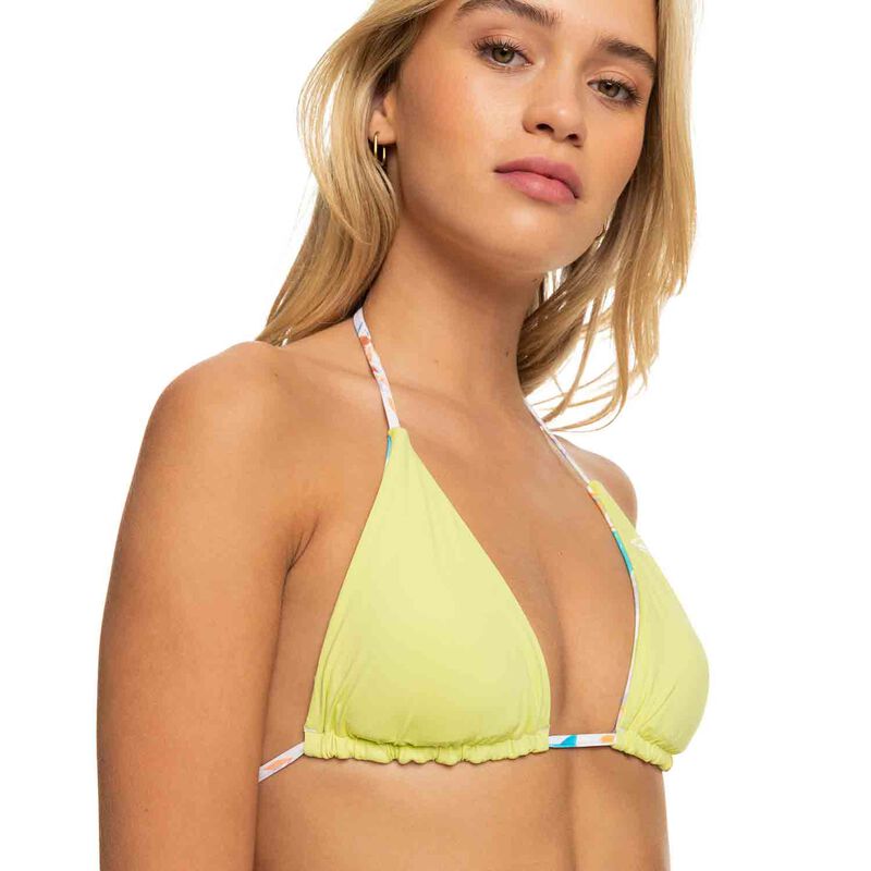 Tropical Tiki Triangle Bikini Top
