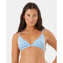 Women's Tile Tranquility Fixed Triangle Bikini Top image number 0