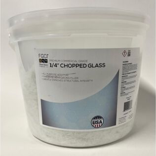 1/4" Chopped Glass 5 Quart