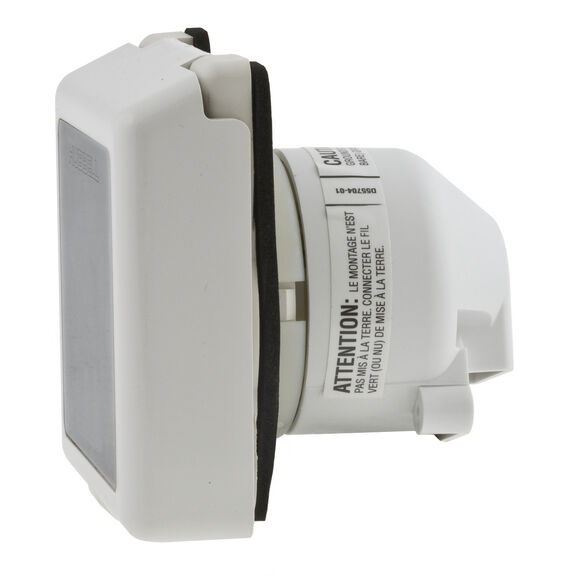 Hubbell Marine Hull Inlet , 50A 125/250V, Non-Metallic image number 1
