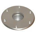 2 3/8" Locking Stowable Table Base, Anodized Finish image number 1