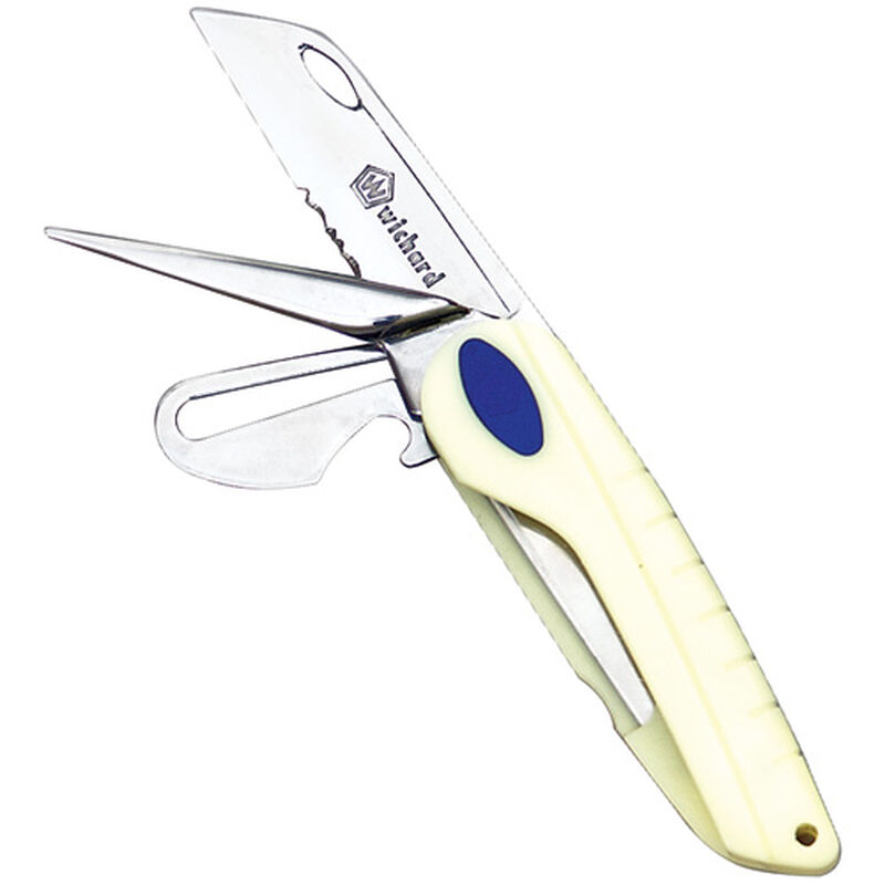 WICHARD Fluorescent Sailing Knife West Marine