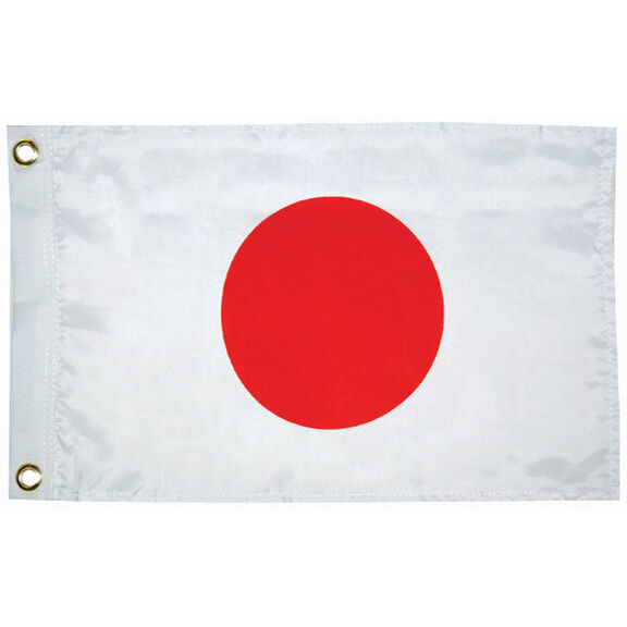 Japan Courtesy Flag, 12" x 18" image number 0