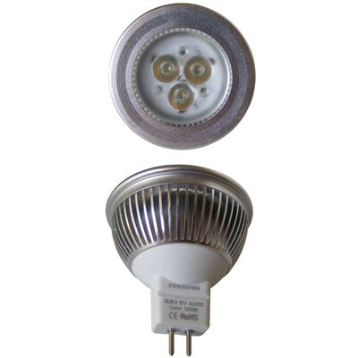 MR16 LED Bulb, 1W, Warm
