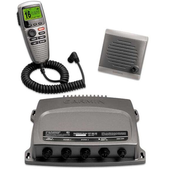 VHF 300 AIS Handset VHF Radio, North America, Black image number 0