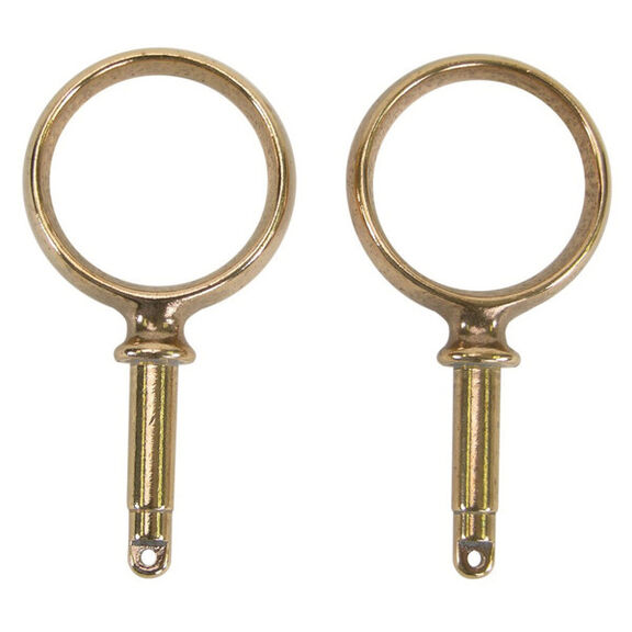 Bronze Round Mount Oarlock Horn image number 0
