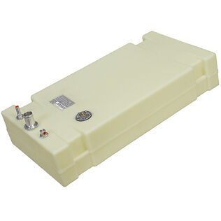 17 Gallon Permanent Below Deck Fuel Tank, 36.5"L x 18.25"W x 7.25"H