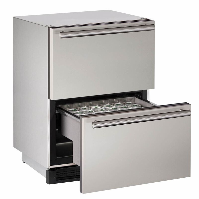 24" Stainless Outdoor Drawer Refrigerator image number 1
