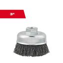 3" Carbon Steel Crimped Wire Cup Brush image number 0