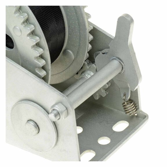 Trailer Winch, Dual Drive, 2000 lb. image number 2