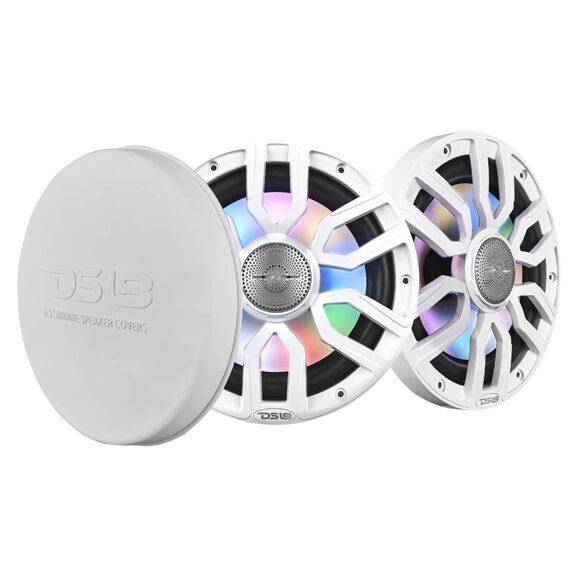 NXL&nbsp;8" 2-Way Coaxial Marine Speaker With Digital Led Lights and Bullet Tweeter, 175 Watts 4-Ohm image number 0
