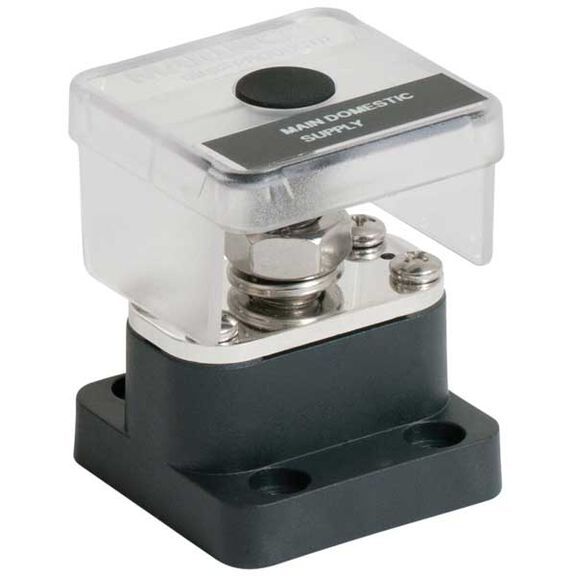 Single 10mm Insulated Stud with 4mm Power Tapping Plate image number 0