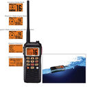 HX851 Floating Handheld VHF with Built-In GPS image number 0