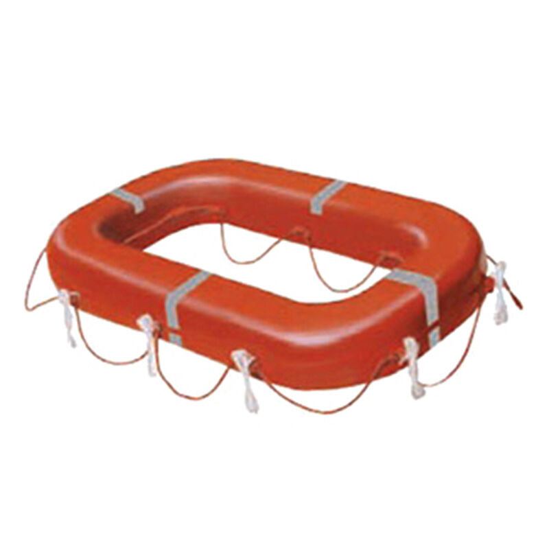 Rectangular 10-Person Glass Reinforced Life Float image number 0