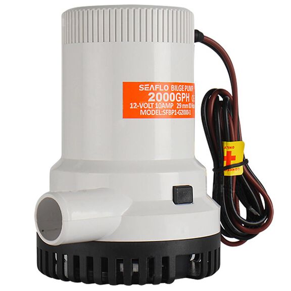 2000 GPH Bilge Pump, 12V image number 1