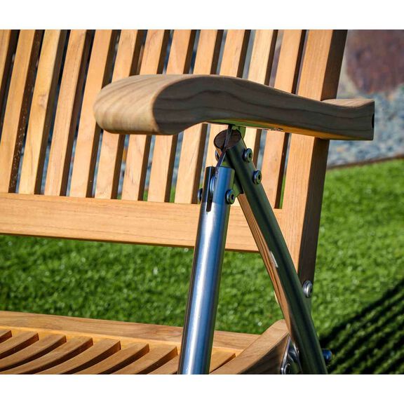 SEATEAK Windrift Teak Folding Deck Chair