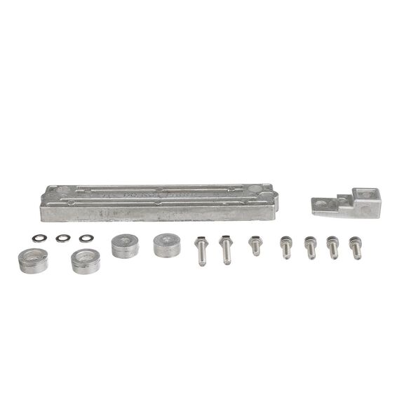 Quicksilver 8M6007994 Aluminum Anode Kit for Suzuki 90-140hp Outboards image number 0