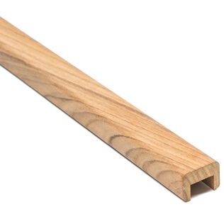 Large Cap Teak Molding, 1 3/16" x 7/8" x 5'