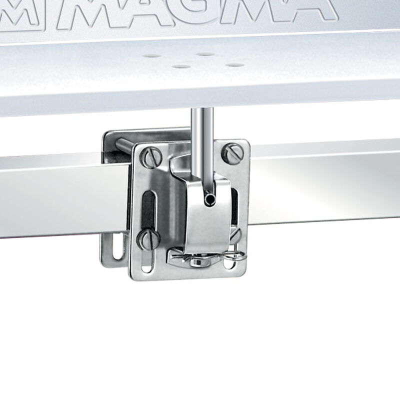 Single Side/Bulkhead or Square/Flat Rail Mount for Magma Rectangular Grill image number 1