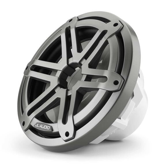 M3-10IB-S-Gm-4 10" Marine Subwoofer Driver, Gunmetal Sport Grilles image number 2