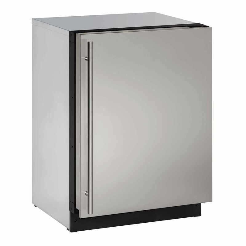 24" Stainless Solid Door Refrigerator image number 0