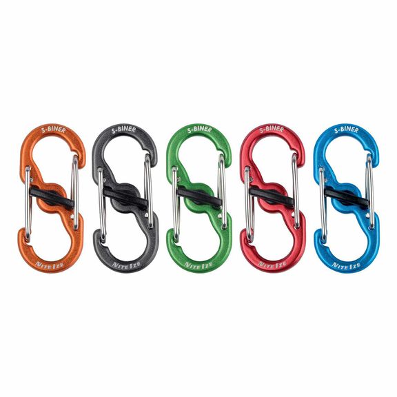 S-Biner&reg; MicroLock&reg; Aluminum, 5-Pack - Assorted image number 2