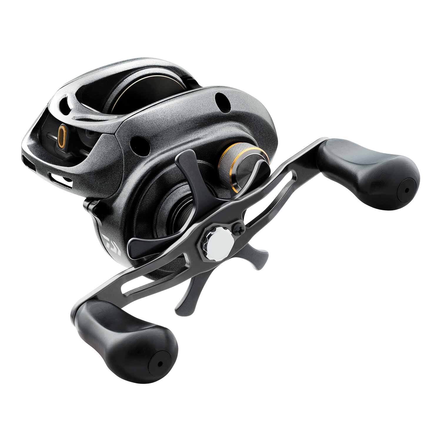 DAIWA Lexa 400 High Capacity Left-Hand Baitcasting Reel, 6.3:1