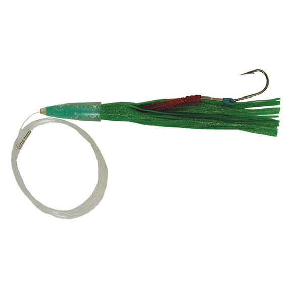 boone fishing lures Chrome Jet Unrigged Slant Trolling Chartreuse Green Orange Stripe / Weight: 3oz Boone Chrome Jet Unrigged Slant Trolling Lures Spinana - Yellow Scale [50002]