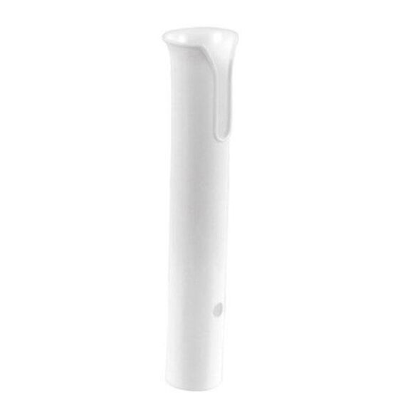 Thru Bolt Surface Mount Rod Holder, White image number 0
