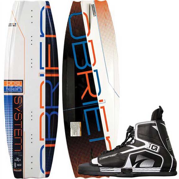 System 135cm Wakeboard Combo with Device Bindings image number 0
