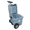 RollR 30 Quart Wheeled Hard Cooler with Telescopic Handle, South Pacific image number 3