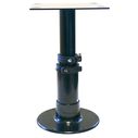 12 3/4" - 20" Anodized Air-Powered 3-Stage Table Pedestal image number 1