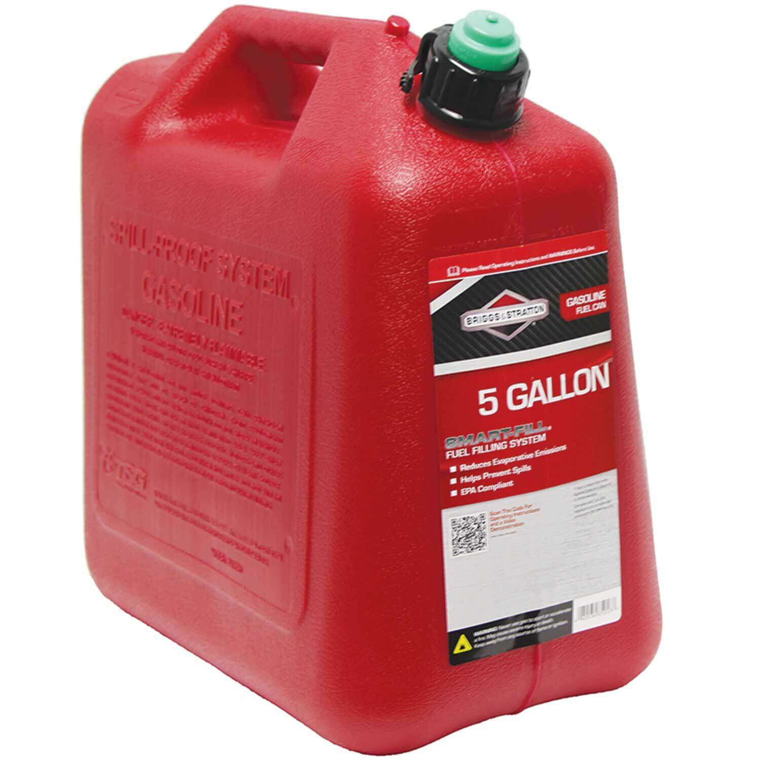 Briggs & Stratton 85053 5-Gallon Gas Can Auto Shut-Off for sale online 
