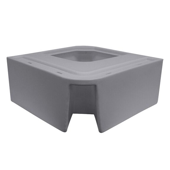 Deluxe Pontoon Radius Corner Section, Base Only image number 2