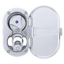Trinidad Transom Shower Cold Only, Chrome Cup & Lid, Hammer-Head Arctic White Sprayer, 6' White Rubber Hose, Chrome Trinidad Handle image number 6