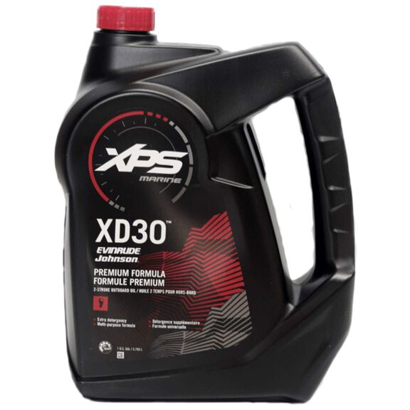 Evinrude Johnson XD30 2 Stroke Conventional Marine Engine Oil, 1 Gallon image number 0