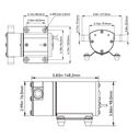 SEAFLO 12V Reversible 8.0 GPM Self-Priming Impeller Bilge/Ballast Pump image number 2
