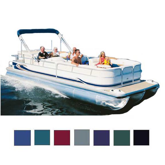 Pontoon Cover, Gray, Hot Shot, 24'1"-25'0", 102" Beam image number 0