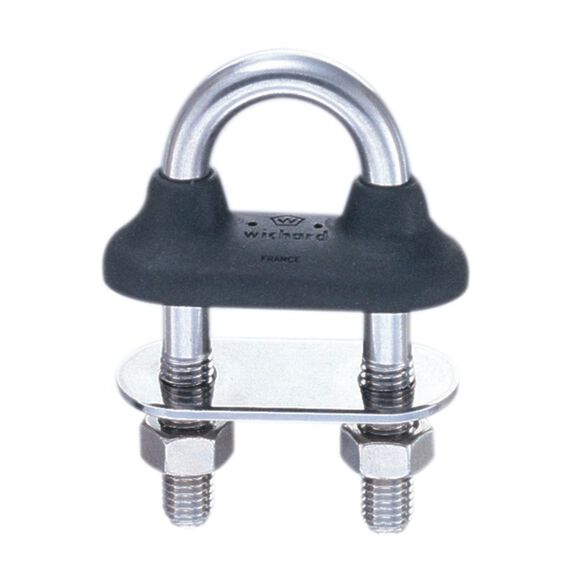 1/4" Stock Dia. Watertight U-Bolt Black image number 0